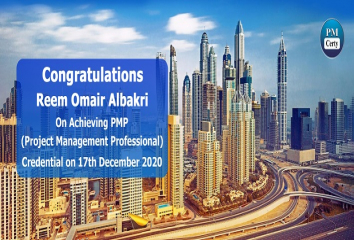 Congratulations Reem on Achieving PMP..!